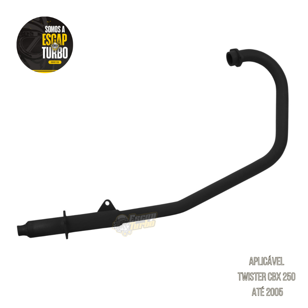 Curva Twister Cbx 250 Até 2005 Modelo Original Preto Fortuna