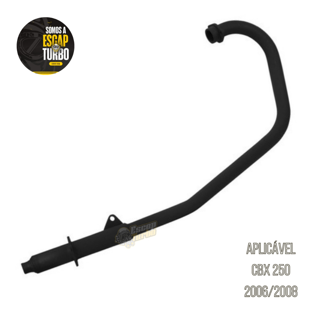 Curva Twister Cbx 250 06/08 Modelo Original Preto Fortuna