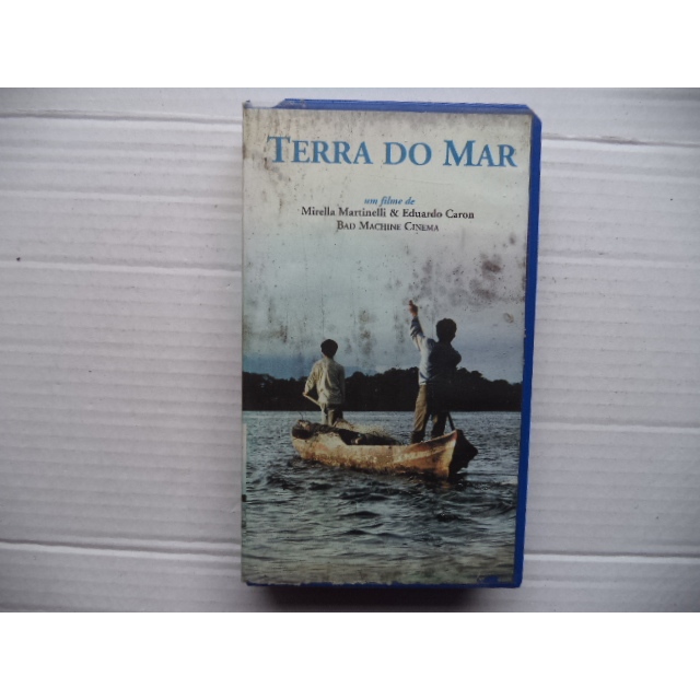 Fita Vhs Terra Do Mar Original Nacional documentário ( avaria capa )