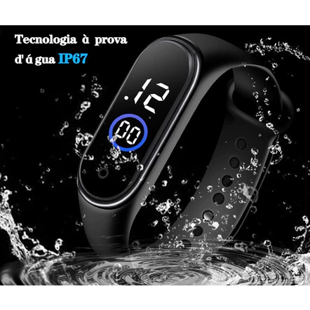 kit30  digital LED à prova d'água m4 pulseira colorida para mulheres, homens e crianças unissex 2024 novo estilo em Oferta na Shopee