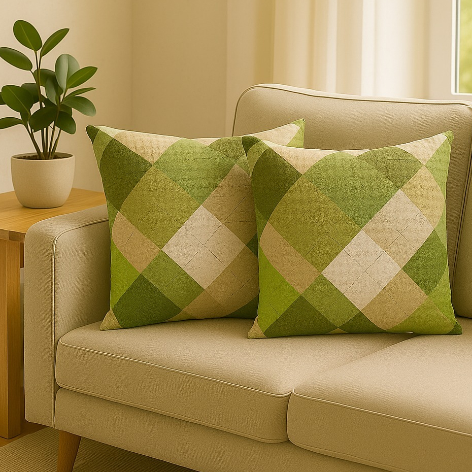 Kit 2 un Capas de Almofada 40cmx40cm Lisas e Estampadas c/ Zíper PIQUET FAVINHO, Lindíssimas! em Oferta na Shopee