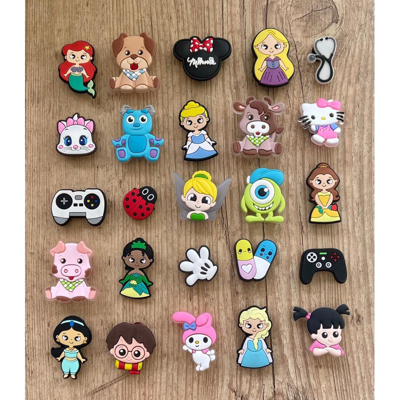 Apliques Emborrachados para Babuche - Escolha o Aplique de sua Preferencia