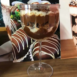 5 taças acrílica 600 ml  TAÇA Gim sobremesa modelo GIN em Oferta na Shopee