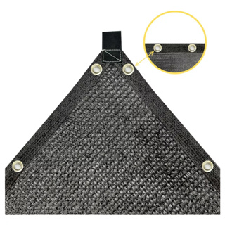 Tela de Sombreamento Preto 80% Bainha/ilhos 2,10x1,10 em Oferta na Shopee