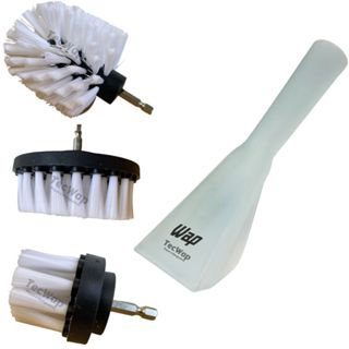 3 Escovas de Limpeza + Bico Bocal Extratora Aspirador em Oferta na Shopee
