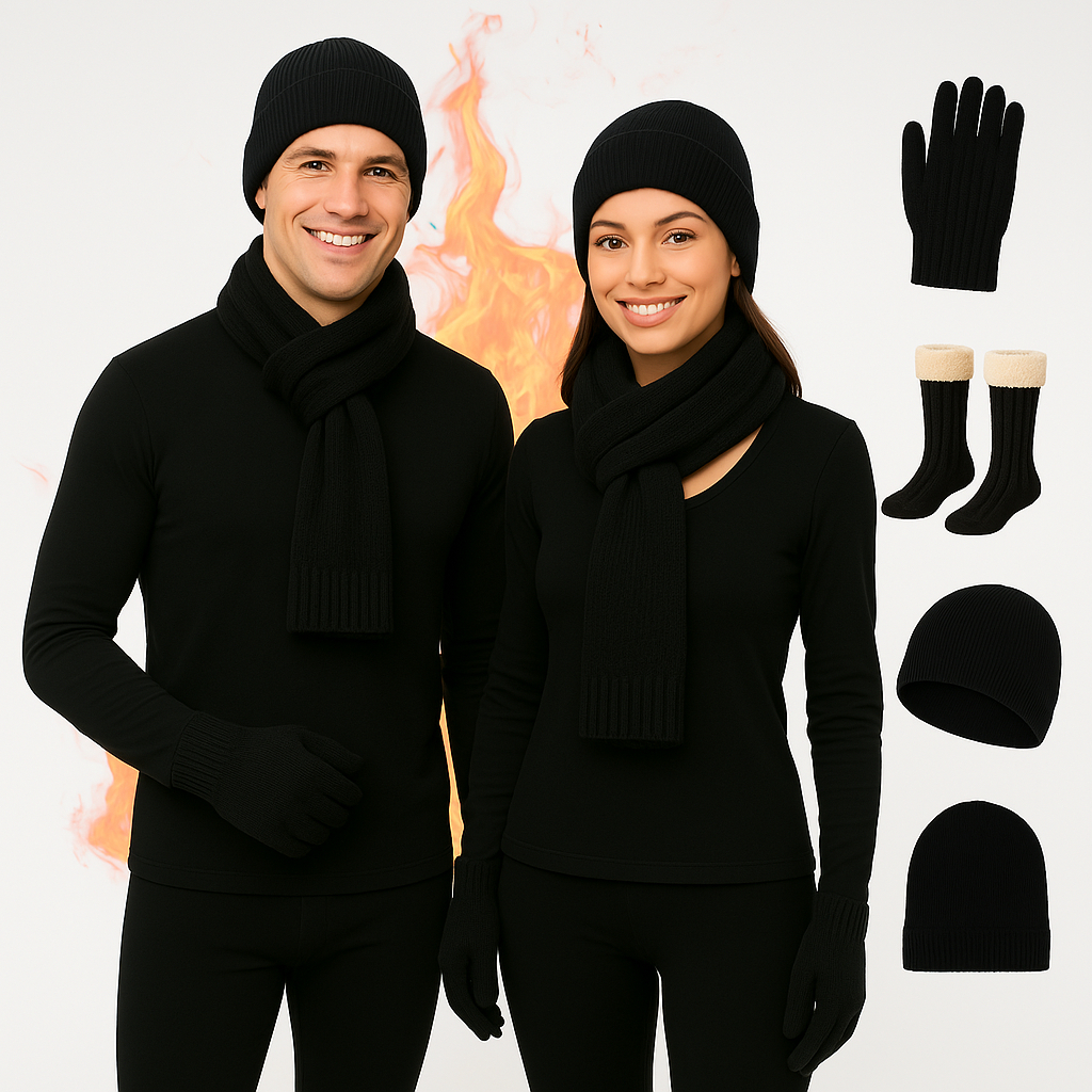 Kit Conjunto Segunda Pele Térmico Masculino Feminino Frio Inverno Luva Touca Cachecol em Oferta na Shopee