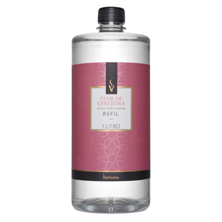 Refil Água Perfumada Flor De Cerejeira 1l - Via Aroma em Oferta na Shopee