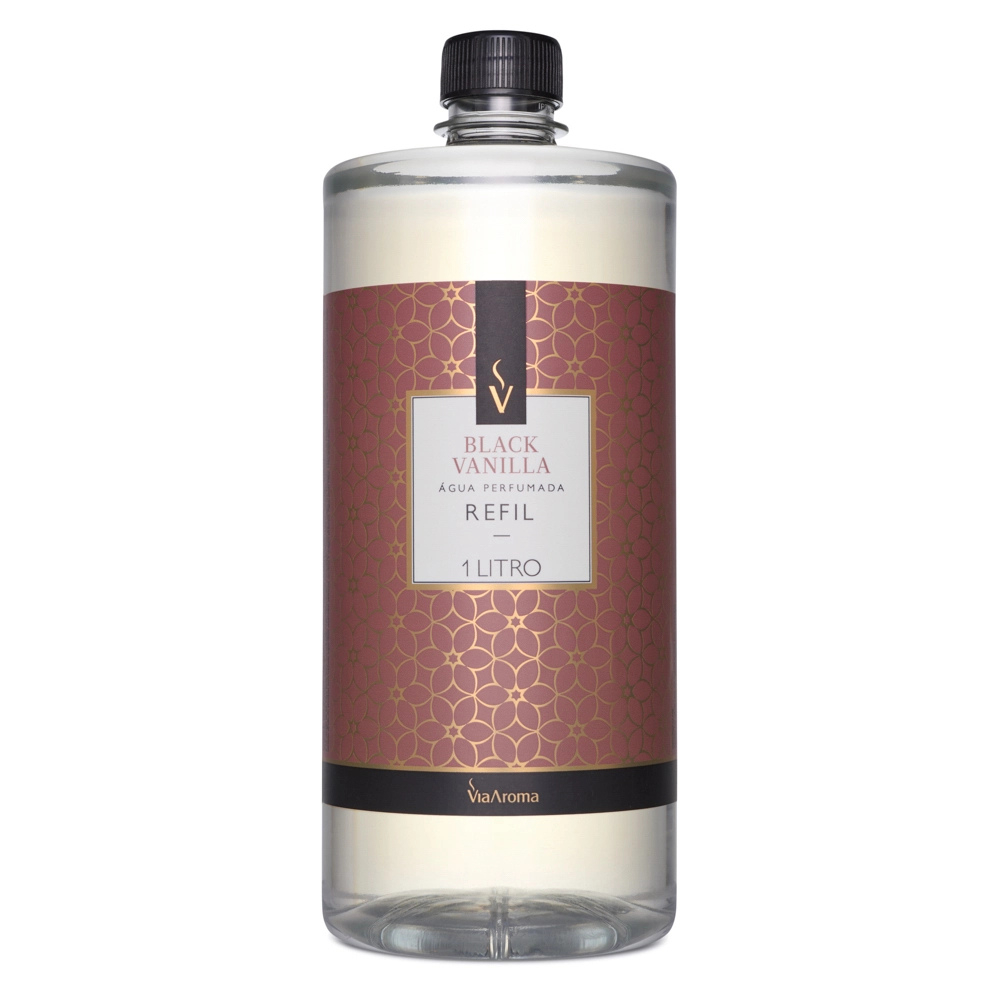 Refil Água Perfumada Black Vanilla 1l - Via Aroma