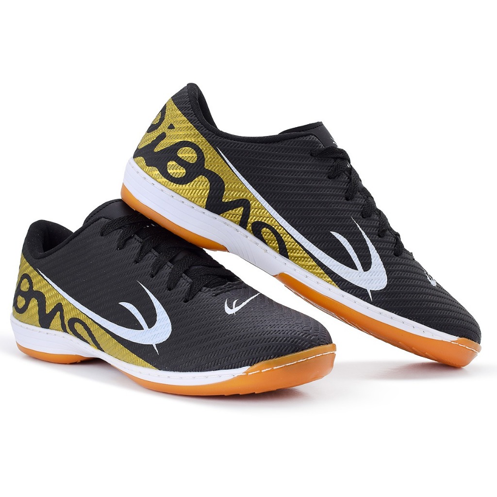 Tênis Futsal Indoor Costurado Resistente Futebol de Salão