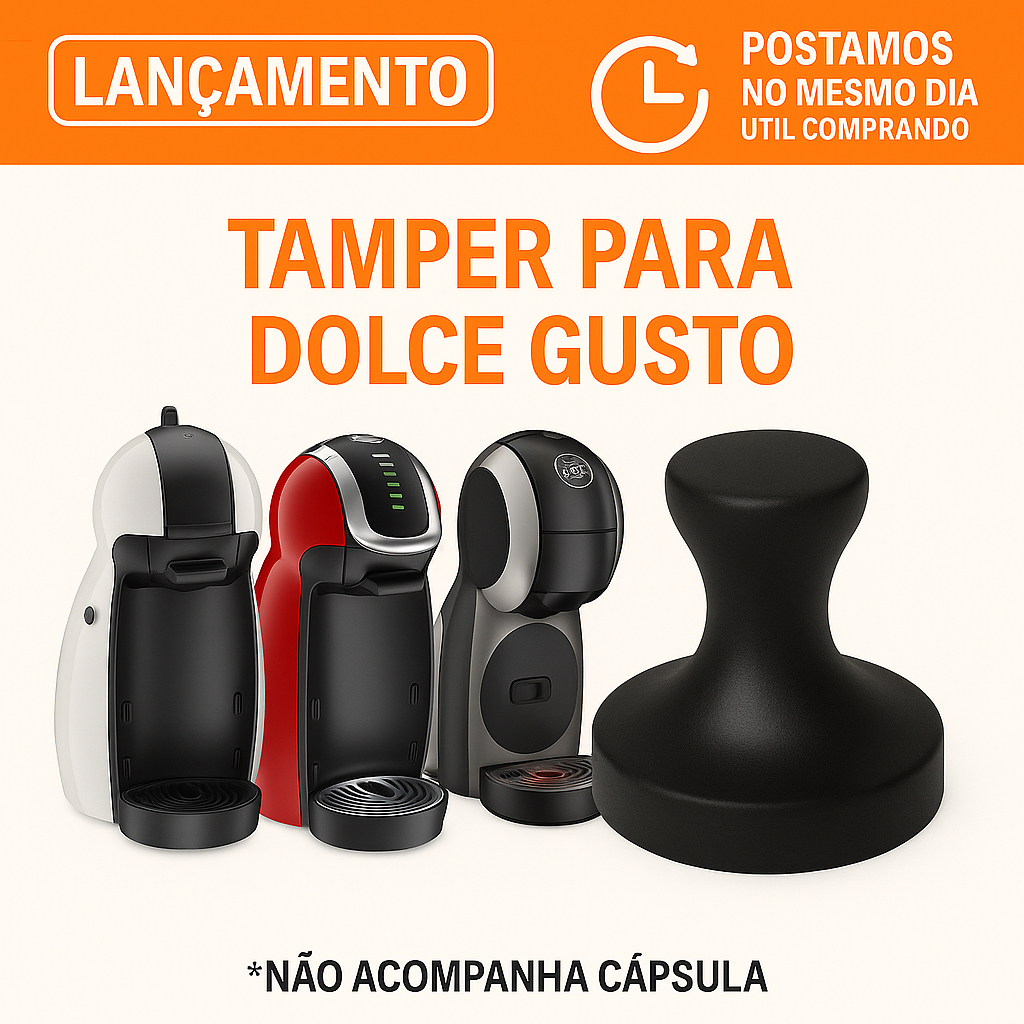 Tamper Socador Cápsula Reutilizável Dolce Gusto