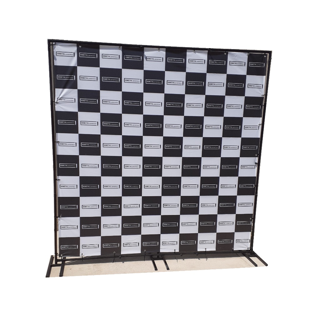 Estrutura 350x300 - 3 Pes Backdrop Suporte Banner