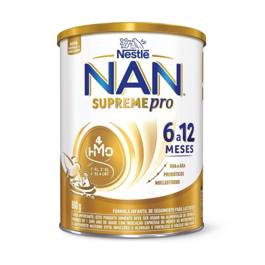 Fórmula Infantil Nestlé Nan Supreme Em Lata 800g