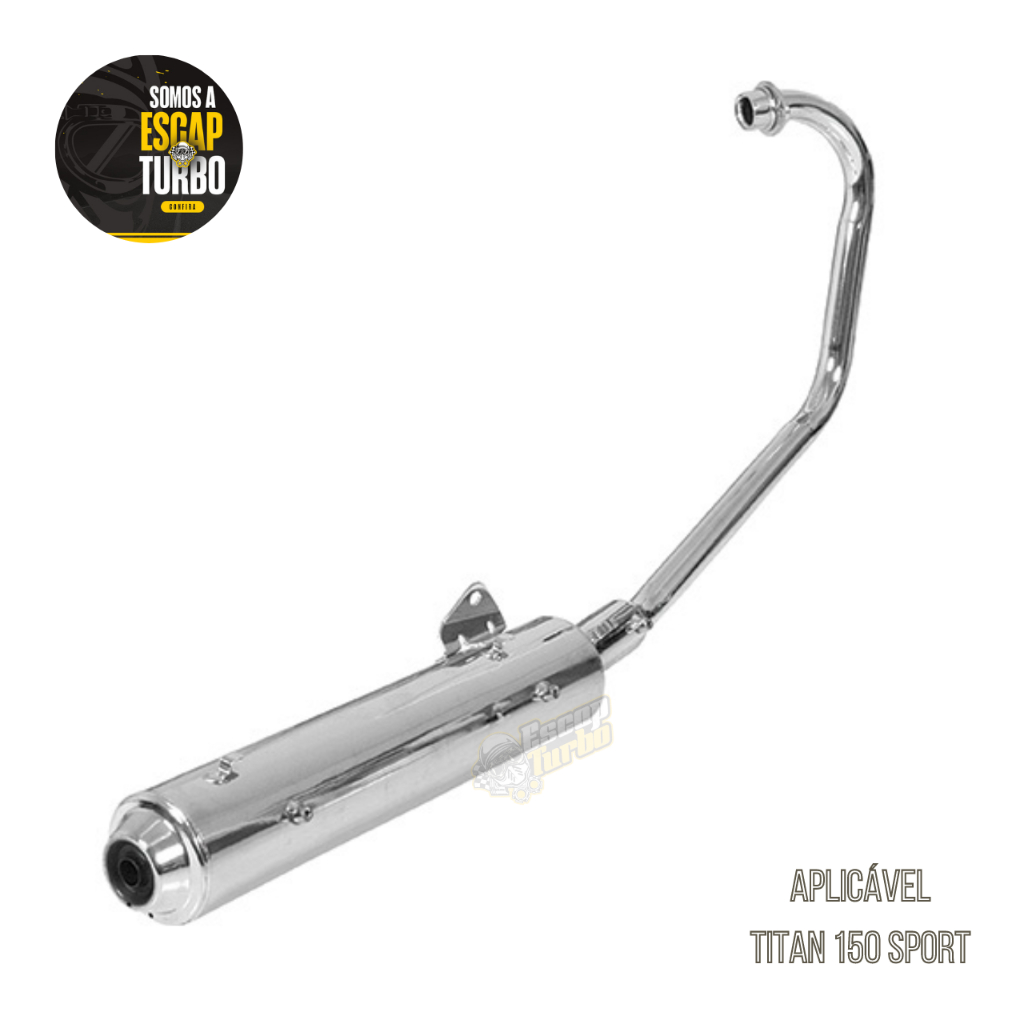 Escapamento Cg Titan 150 Sport Modelo Original Fortuna