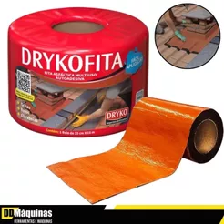 Fita Vedatudo Alumínio Terracota 1m FVD10-TERRA - Dryko