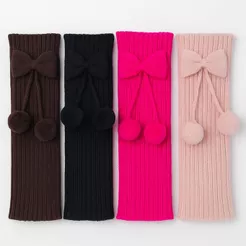 Polaina Infantil Tecido Macio 4 cores, malha, meia ballet, inverno