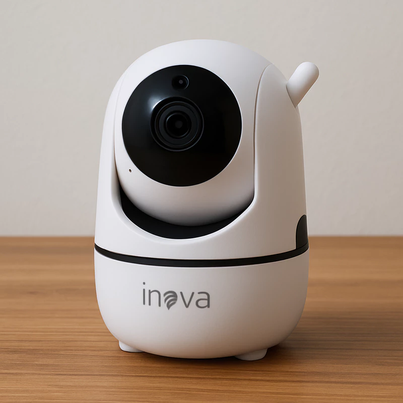 Câmera De Segurança Wifi Ip Audio E Sensor Movimen 360 Graus