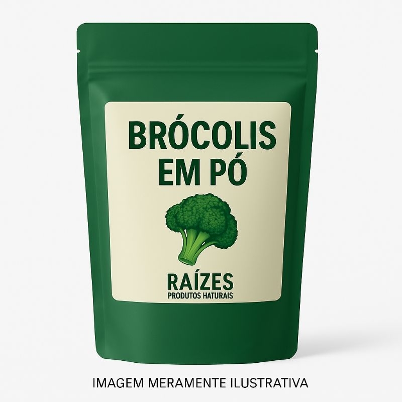 Brócolis em Pó - 100g - Aumente Seu Consumo de Vegetais Diário.