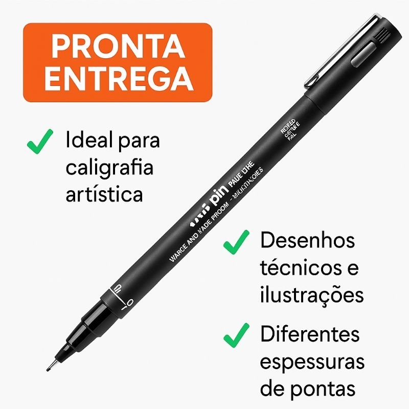 Caneta Nanquim Uni Pin: Onde Comprar | BuscaProdutos