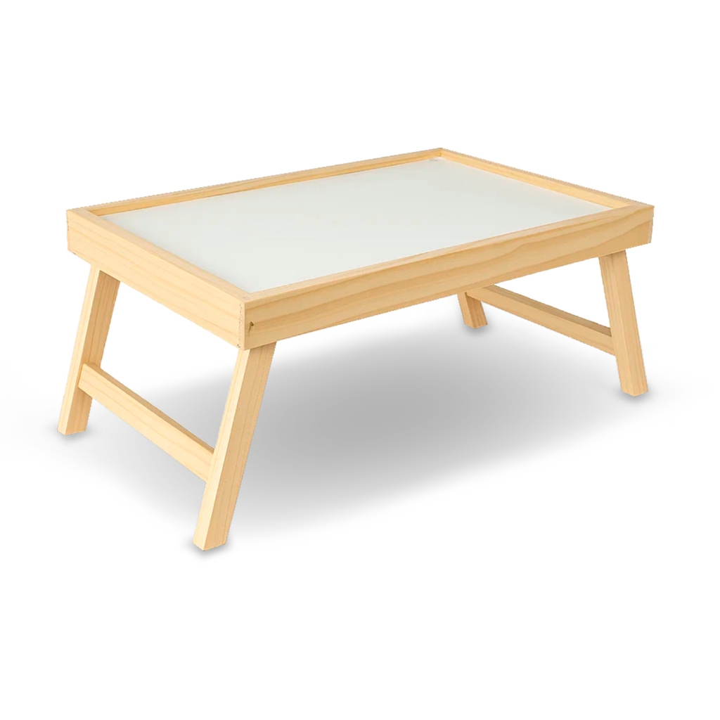 Bandeja Mesa De Cafe Com Pezinhos Para Café Da Manhã na Cama e Sofá