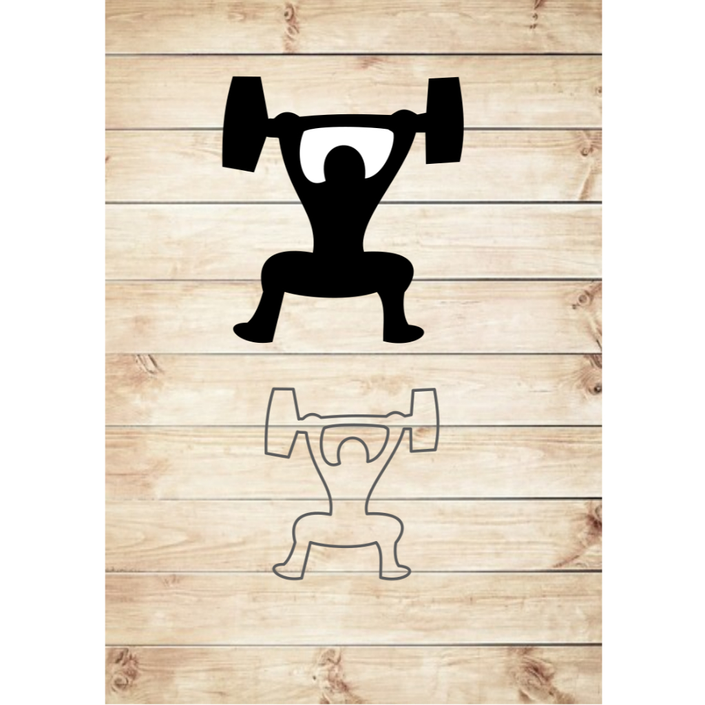 cortador crossfit homem academia musculacao 6cm