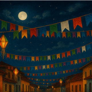 Kit Bandeirão Plástico Arraiá Festa Junina - Real Seda em Oferta na Shopee