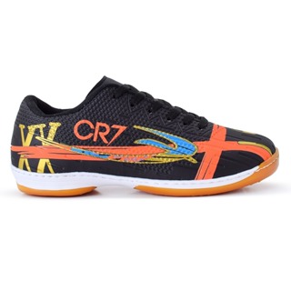 Chuteira Futsal Quadra Salão Allads CR7 Preto com Solado Costurado Conforto Extremo Antiderrapante em Oferta na Shopee
