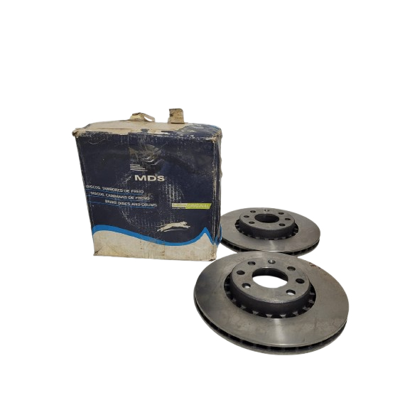 Par Disco De Freio Dianteiro Chevrolet Corsa GSI 1.6 16V 93/96 Tigra 1.6 16V 98/ Ventilado