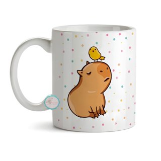 Caneca Personalizada Capivara Com Seu Nome em Oferta na Shopee