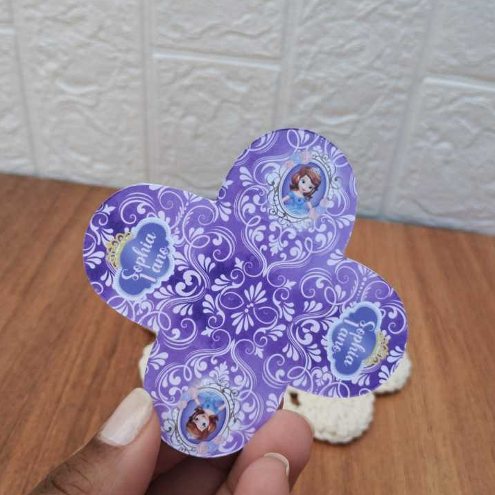 Forminhas para Doces PersonalizadaS PRINCESA SOFIA | Brigadeiro | Festa Aniversário Infantil