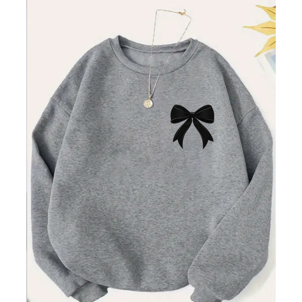 Moletom Gola Redonda Flanelado Algodão Promoção Minimalista Moda Blogueirinha Casaco Blusa De Frio Lançamento em Oferta na Shopee