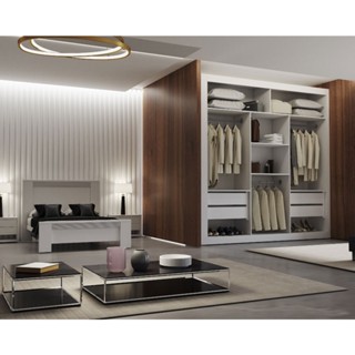 Closet Berlim Convencional 4 Gavetas MDF Rufato em Oferta na Shopee