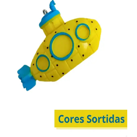 Ornamento Enfeite para Aquário Submarino com Bóia Decoração Divertida decorativo