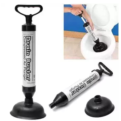 Desentupidor de vaso pias sanitários alta pressão com uma borracha de 16 cm de diametro em Oferta na Shopee