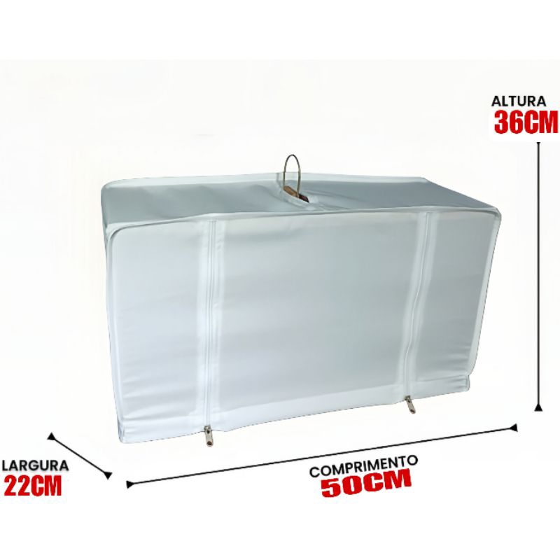 Capas de gaiola  voador/motel coleiro 50 cm retangular