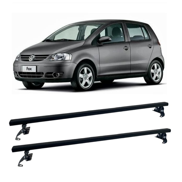 Rack Teto Suporte Bagageiro Aço SMD VW Fox 4Portas