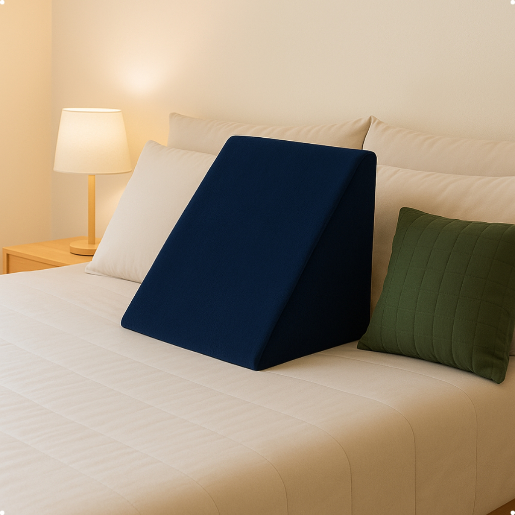 Capa Travesseiro Encosto Triângular Com Ziper em Suede Veludo Várias Cores Suave Conforto Ortopédico em Oferta na Shopee