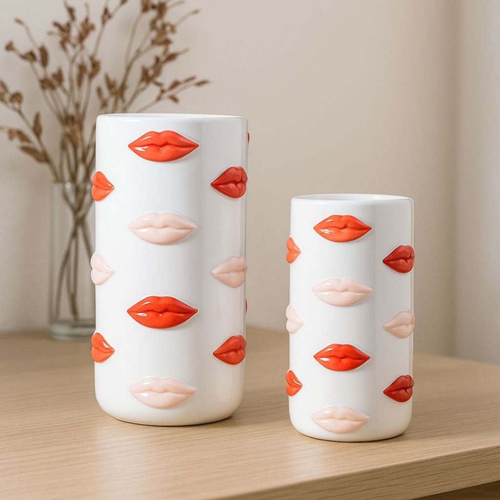 Vaso Decorativo Porcelana Branco - Comprar com Melhor Preço em Decoração