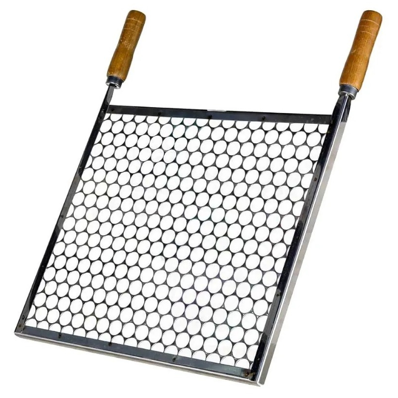 GRELHA PARA CHURRASCO REFORÇADA GALVANIZADA 40(L)X50(C) ou 50(L)X50(C) ou 50(L)X60(C) ou 60(L)X50(C) em Oferta na Shopee