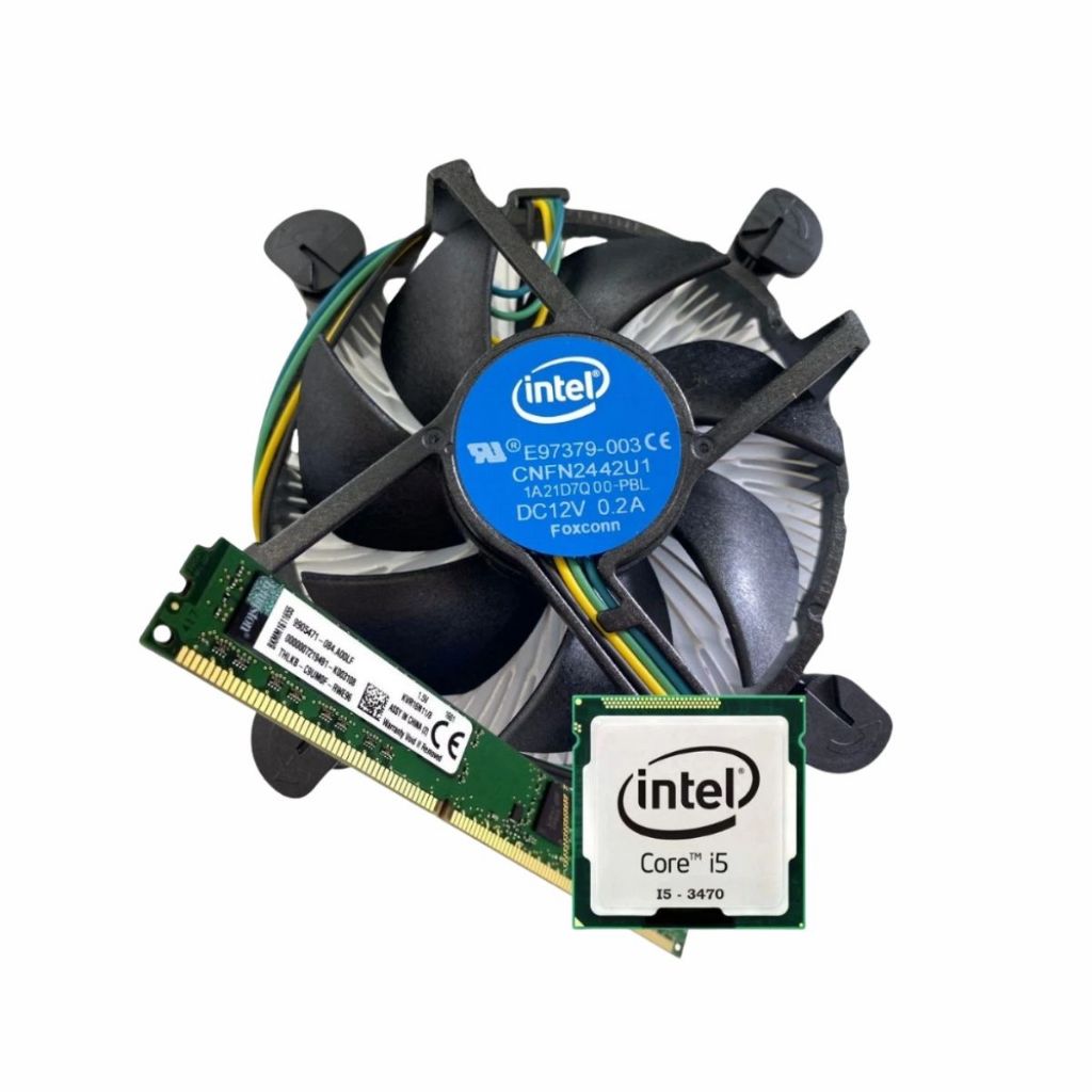 Kit Upgrade Gamer Processador I5 3470 + 8gb Memoria Ram + Cooler Intel