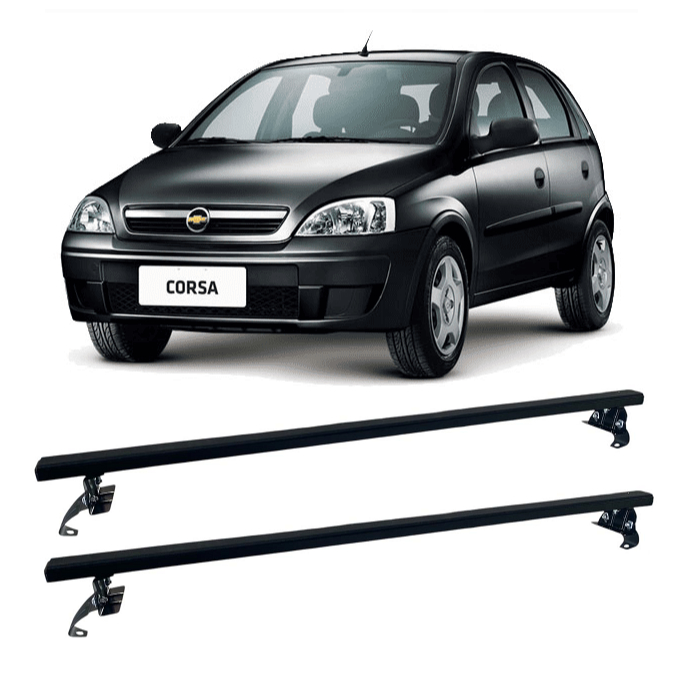 Rack Teto Suporte Bagageiro GM Corsa Sedan/Hacth 4 Portas