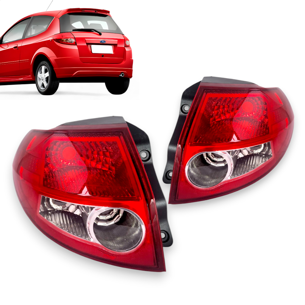 Lanterna Traseira Ford Ka 2008 09 10 11 12 2013 Bicolor
