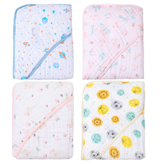 Toalha de Banho Fralda Soft com Capuz para Bebê  OU  Kit com 2 Toalhas
