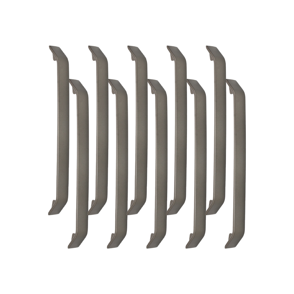 Kit 12 Puxadores Alça Para Gaveta Armario Comoda Barça 256mm em Oferta na Shopee