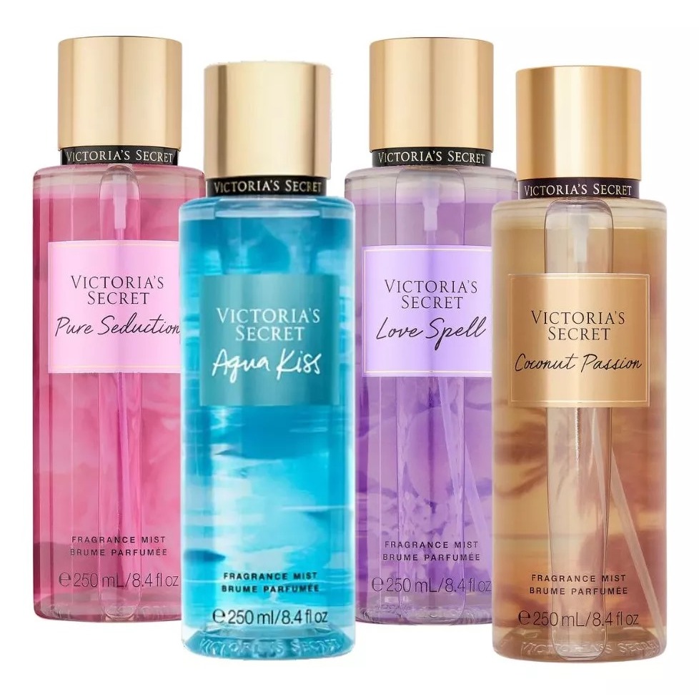 Body Splash Victoria's Secret 250ml Femininos Para Mulher Splash Mist Bruma Van, Coco, Spe...