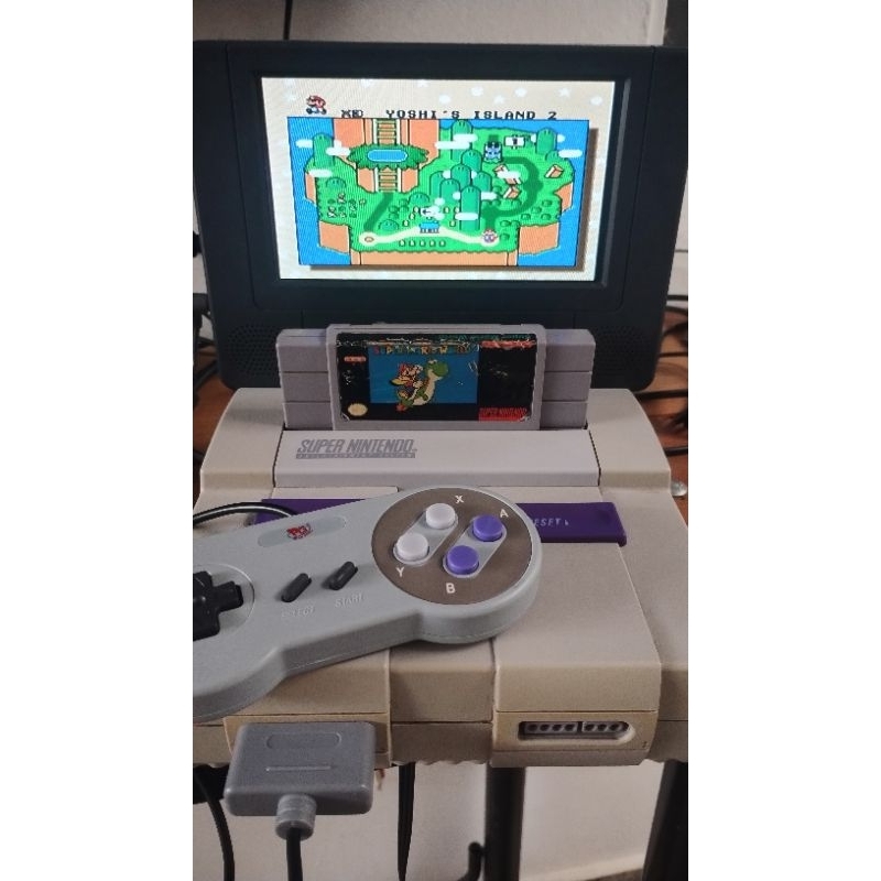 super Nintendo com Mario Bros