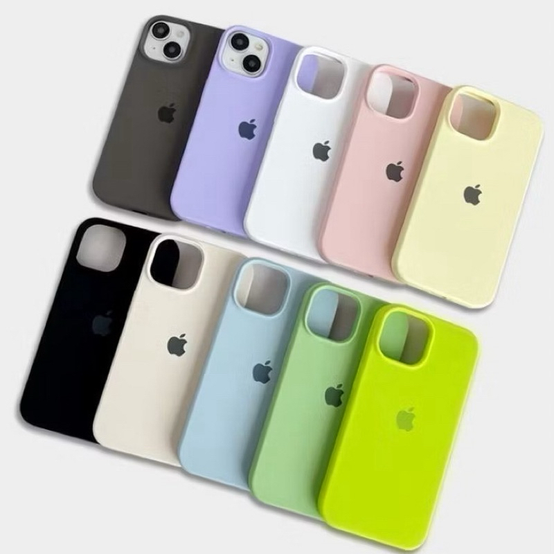 Capa Silicone Aveludado Original Para Iphone 11 12 13 PRO PROMAX   Aberta em Oferta na Shopee