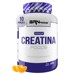 Creatina Premium Foods 100g - Performance Física e Cognitiva - BRN Foods em Oferta na Shopee