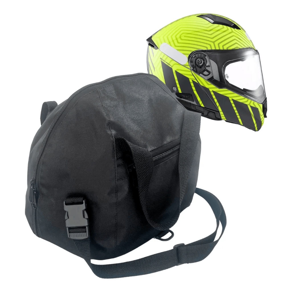 Bolsa Traseira Moto Alforge Bag Anti Risco Guardar Capacete Motociclista Premium - Spare Parts and Accessories for Vehicles