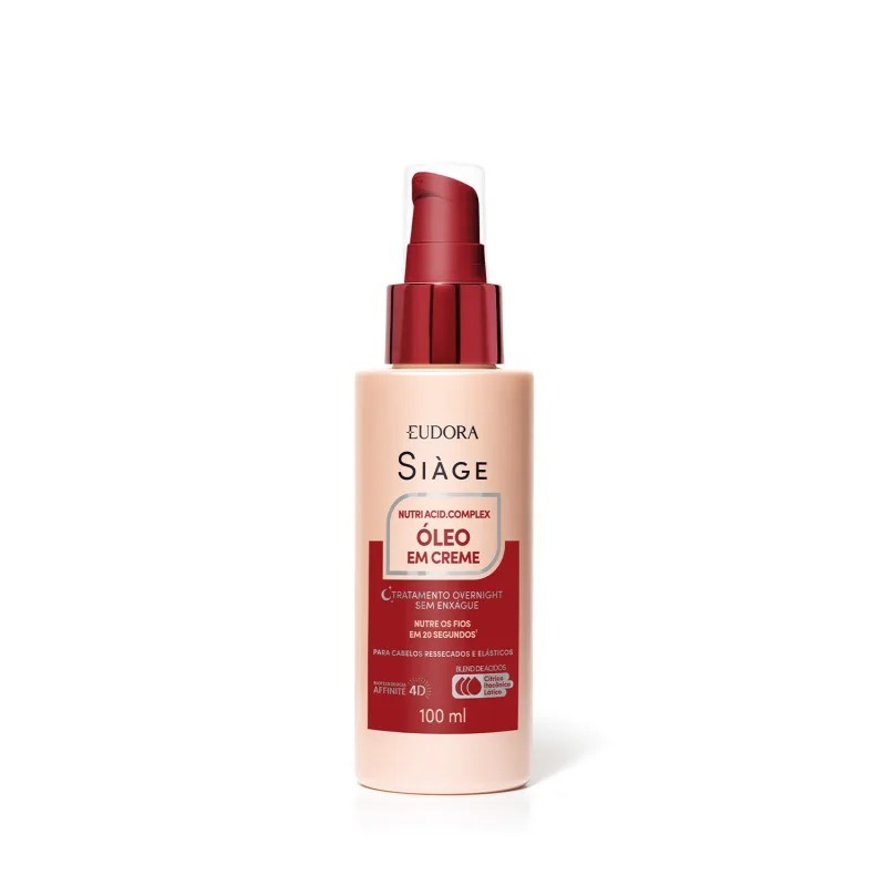 Óleo em Creme Siàge Nutri Acid.Complex 100ml Eudora