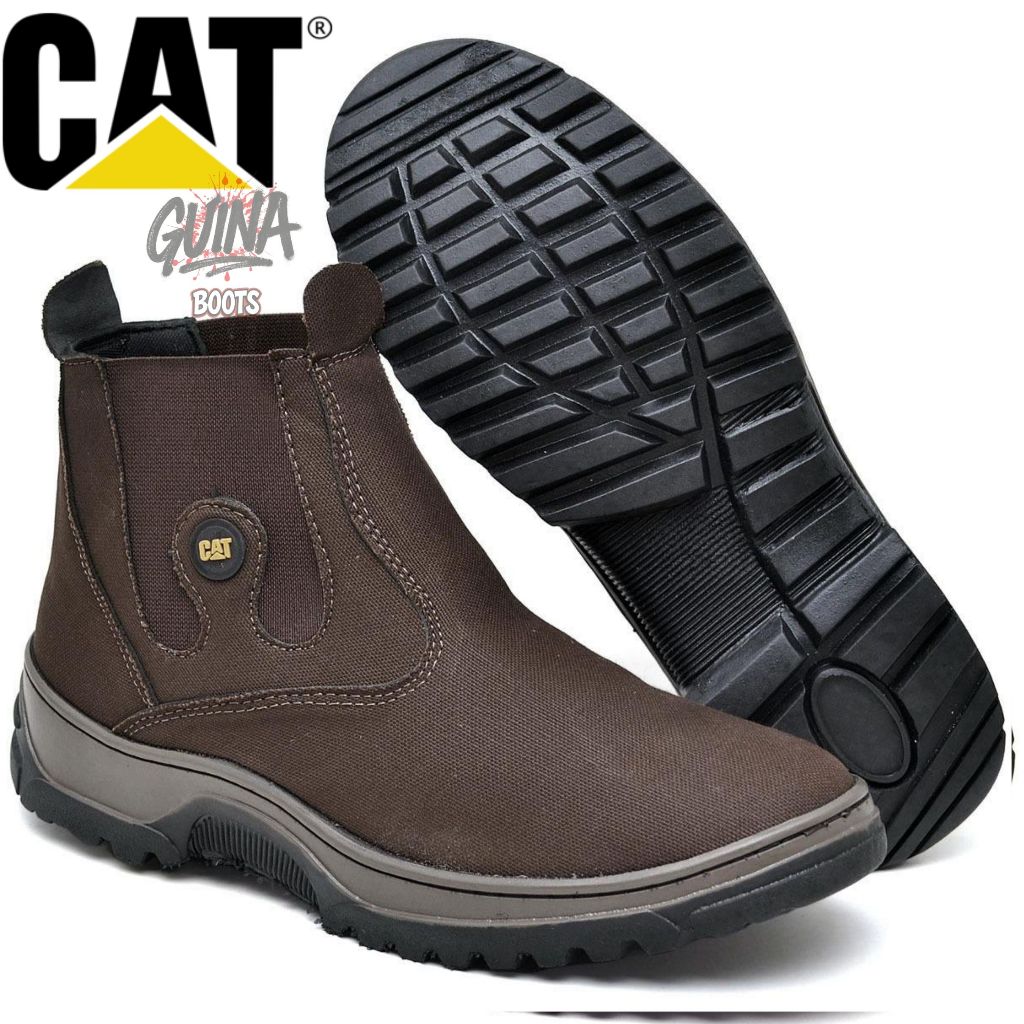 Coturno Masculino Bota Texana Calce Facil Rodeio em Oferta na Shopee